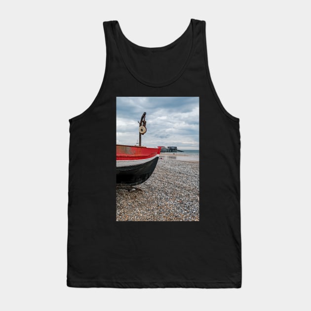 Crab fishing boat, Cromer, Norfolk Tank Top by yackers1